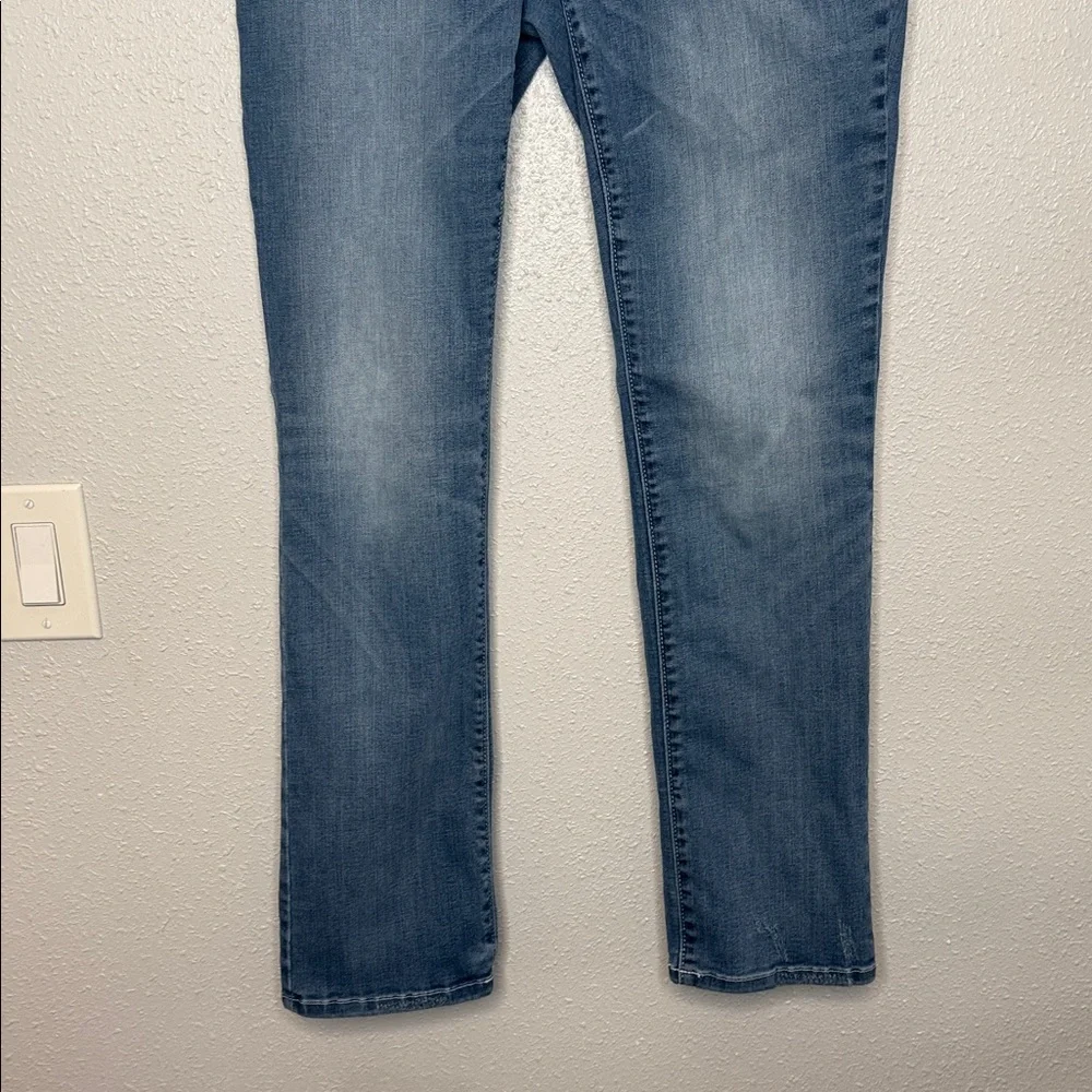INC Women's Denim Straight Leg Curvy Fit Jeans Size 4 - Picture 4 of 6